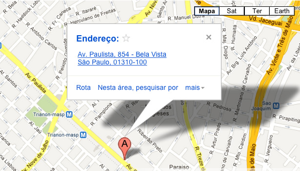Mapa - Burger Lab