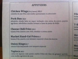 Cardápio - Barn by Butcher's Market