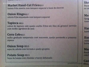 Cardápio - Barn by Butcher's Market