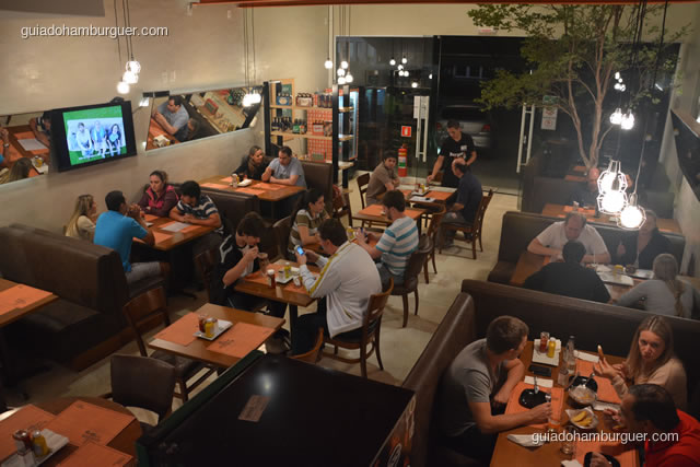 Ambiente visto de cima - Burger Lab Experience