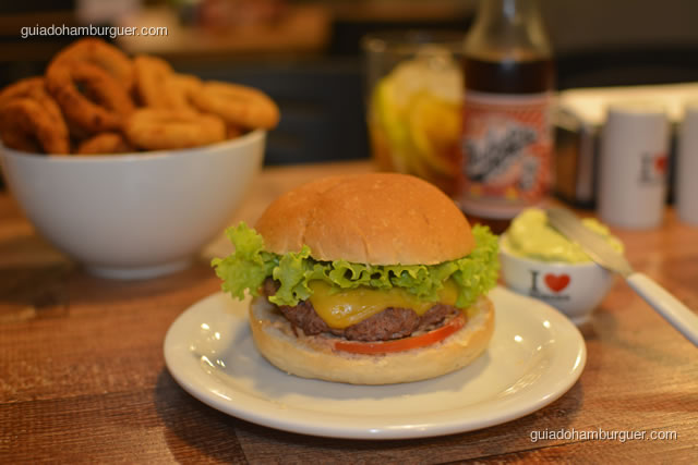 Cheese picanha salada com maionese à parte - I Love Burger