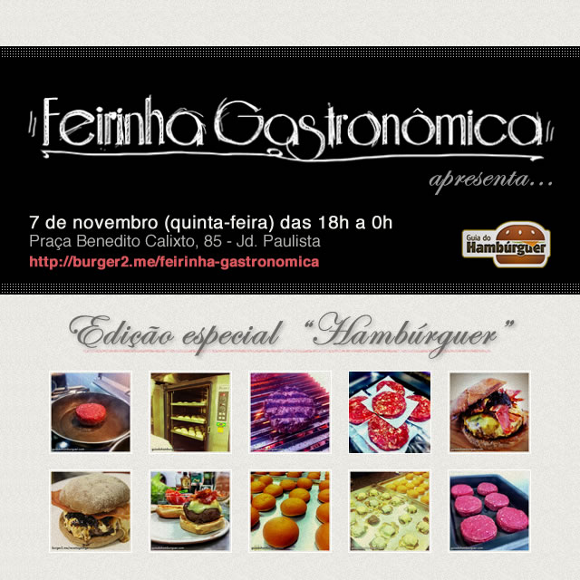 Feirinha Gastronômica - Hambúrguer