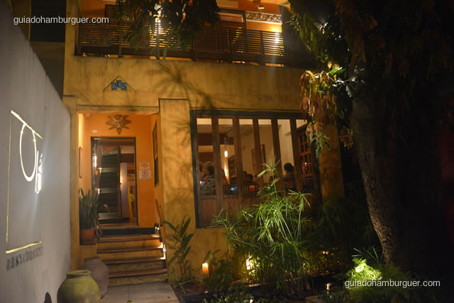 Fachada do restaurante - Obá