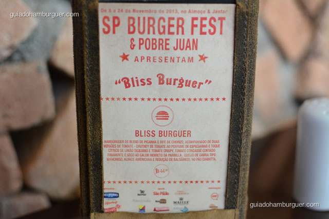Receita do hambúrguer do SP Burger Fest - Pobre Juan