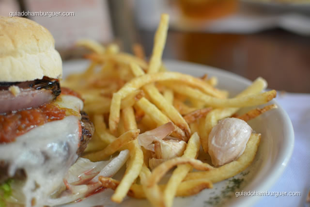 Porção de fritas que acompanha o Bliss Burger - Pobre Juan