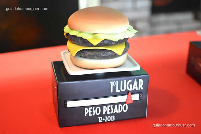 Troféu 1º lugar - Peso Pesado - Torneio Devoradores 162