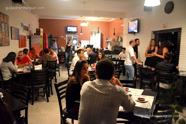 Ambiente do restaurante logo que entramos - Mistura Mattarazzo