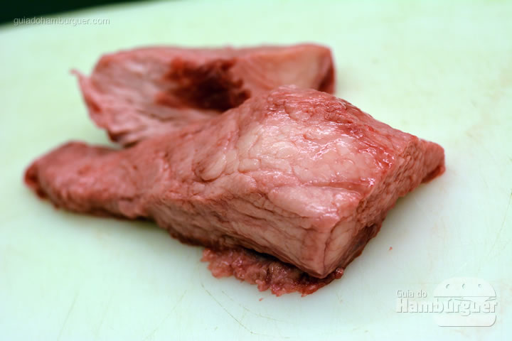 Gordura do peito - Receita hamburguer perfeito caseiro e profissional