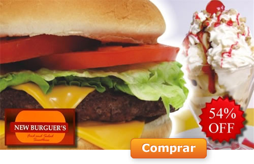 Cupom de desconto para o New Burguer