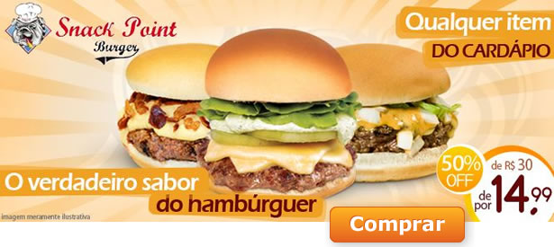 Cupom de desconto para Snack Point Burguer