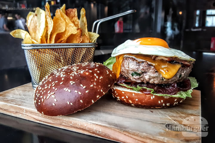 Receita de hambúrguer do CR7