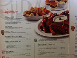 Cardápio - General Prime Burger