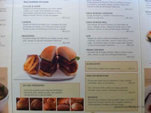 Cardápio - General Prime Burger