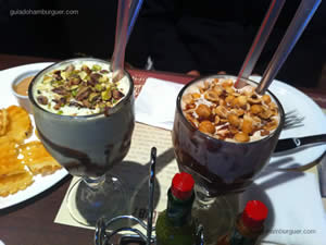 Milk shakes de pistache e nuttella - General Prime Burger