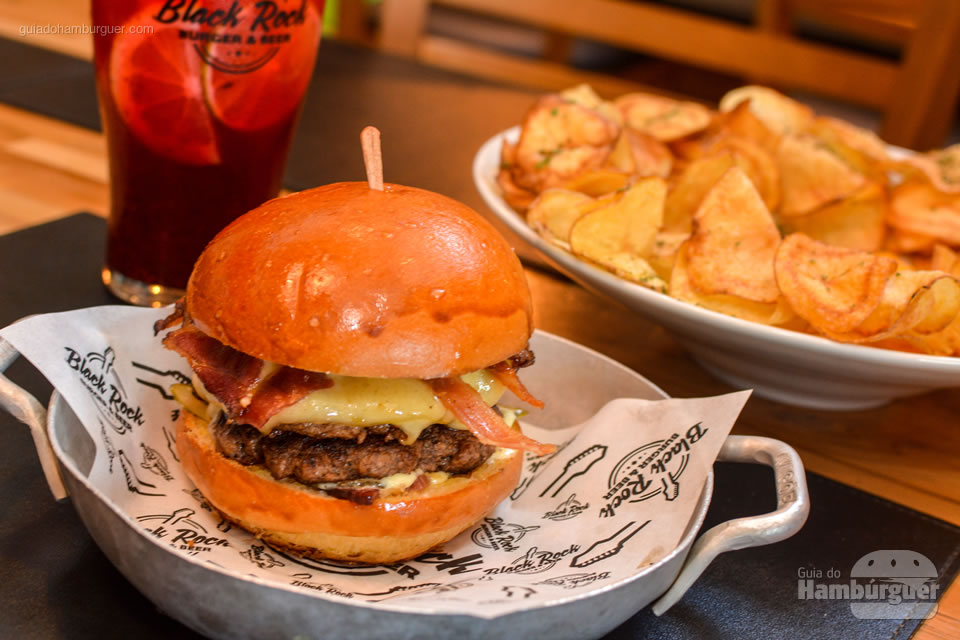 Bacon Rock duplo - Black Rock Burger Beer