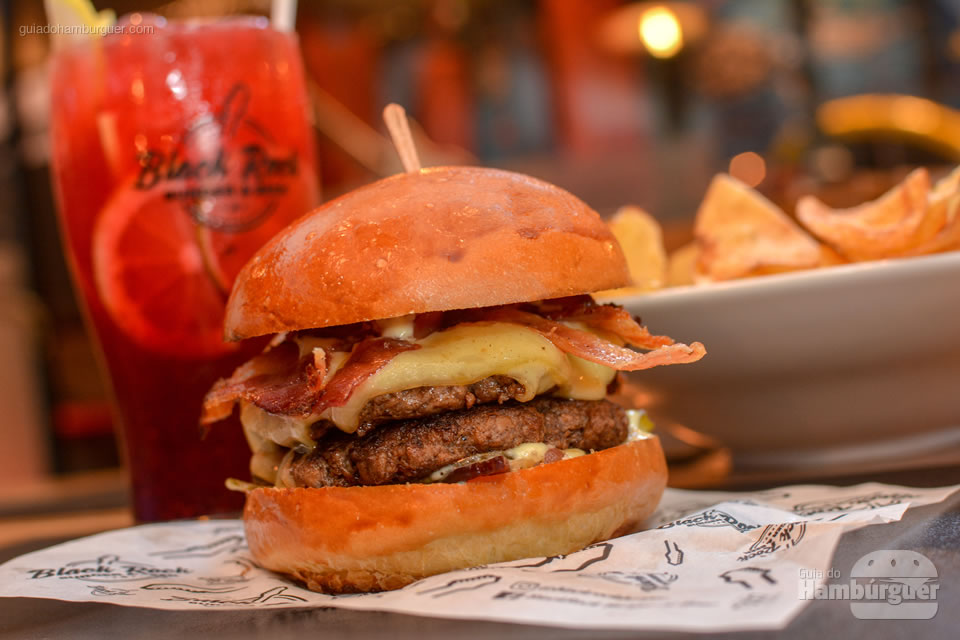 Bacon Rock duplo - Black Rock Burger Beer