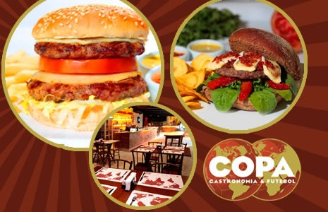 Cupom de desconto para o Copa Gastronomia & Futebol