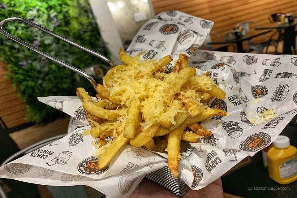 Fritas Trufadas - Capital Burguer - Vila Olimpia - São Paulo
