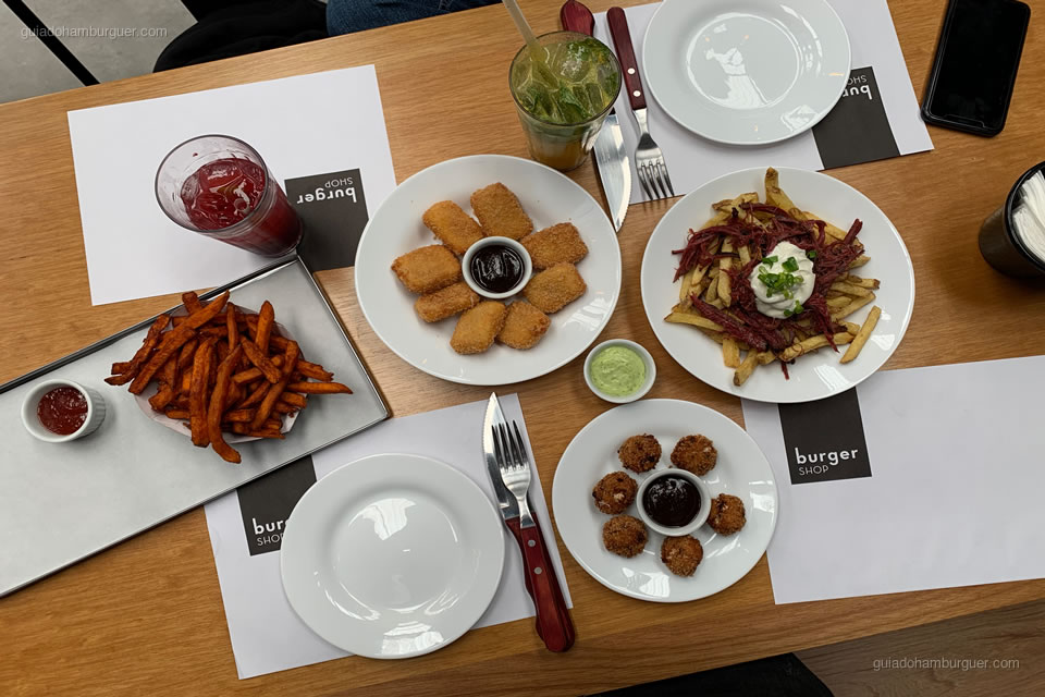 Porções - Burger Shop - Vila Olímpia - São Paulo